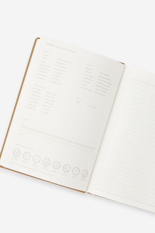Personalised 2026 A5 Daily Hard Metro Diary, Chai
