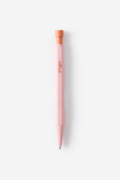 Facet-Nating Ballpoint Pen, STRAWBERRY MILK HOT SAUCE