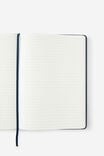 B5 Hard Lined Notetaker Notebook, DEEP SPACE - example image 2