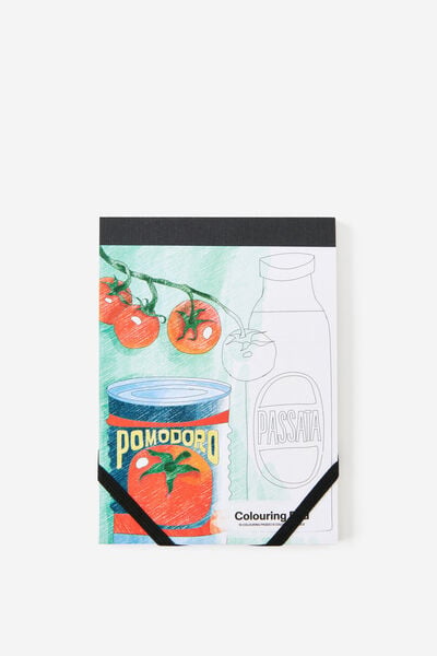 Mini Colouring Pad, BY THE MEDITTERANEAN