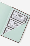 2027 B6 Daily On Schedule Diary, ESPRESSO/MINTY - example image 4