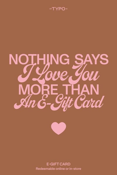 eGift Card, Typo I Love You