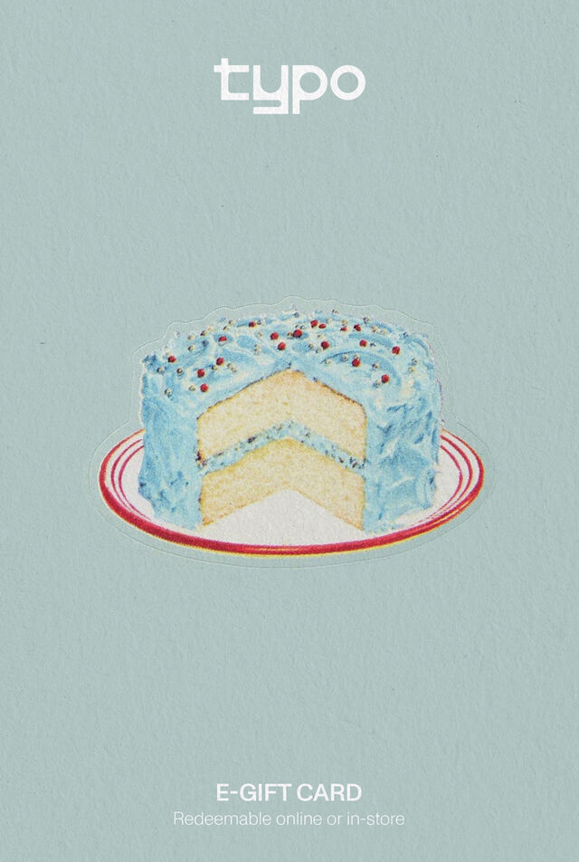 eGift Card, Typo Treat Yourself