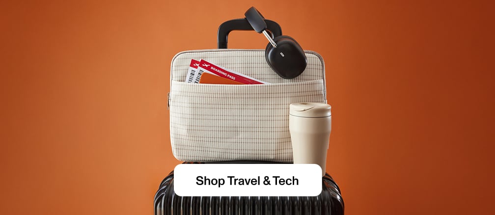 Travel & Tech. Shop Now.
