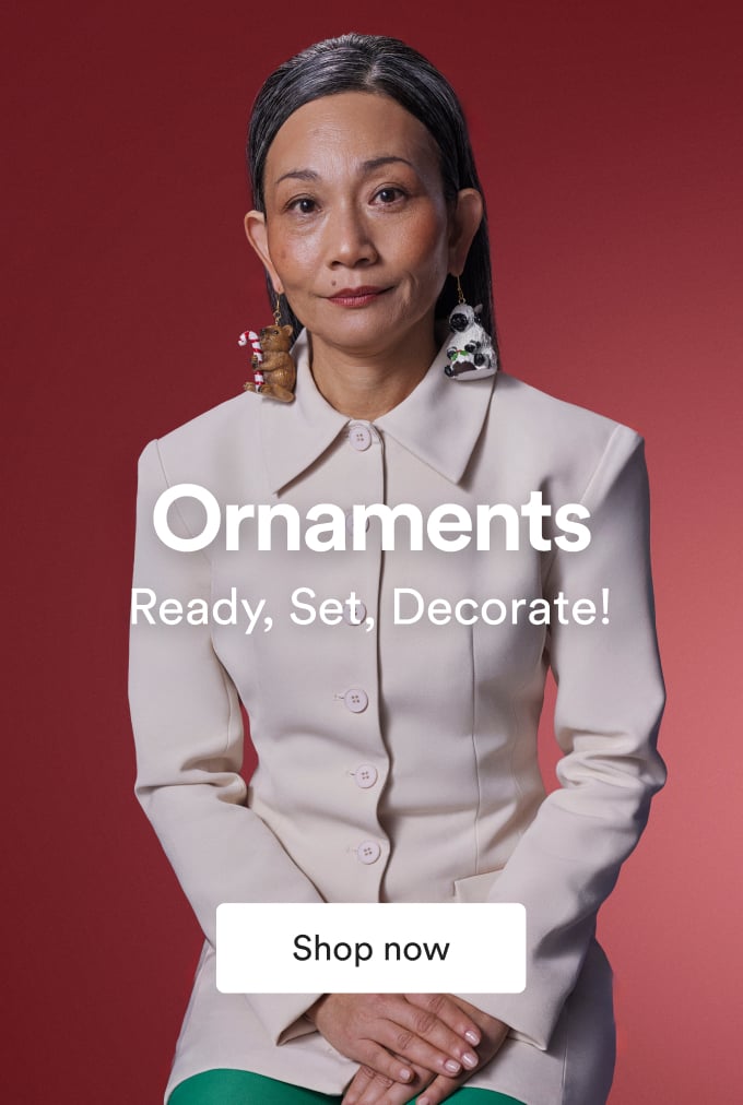 Christmas Ornaments. Shop Now.