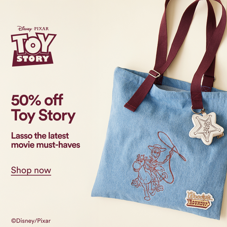 50% Off Toy Story. Shop now.