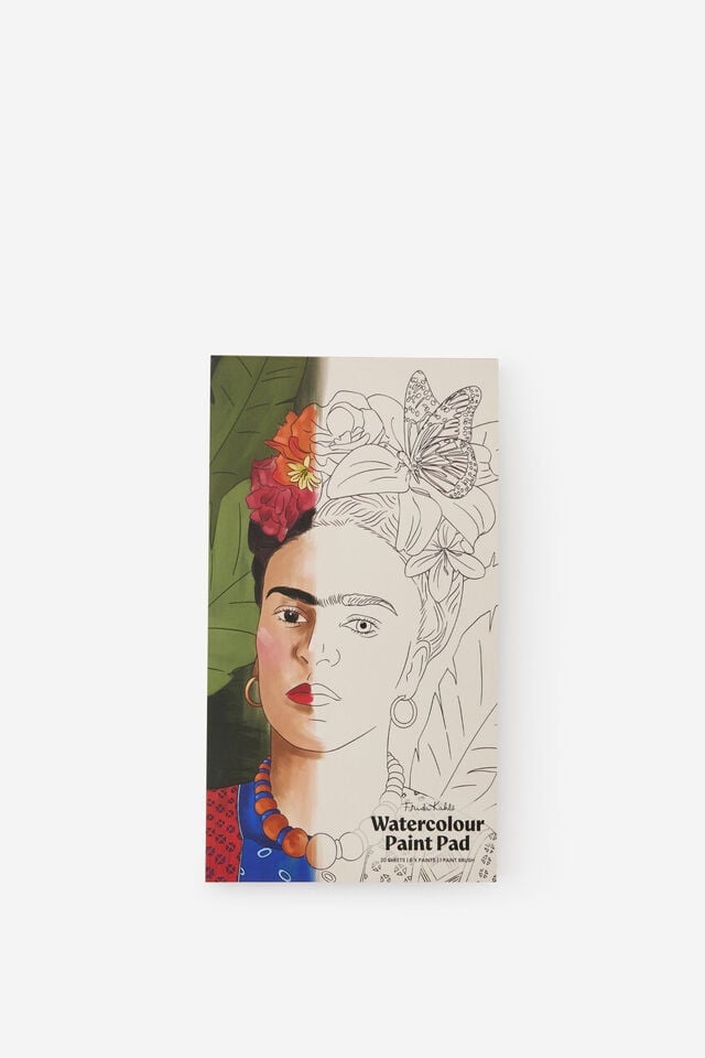 Frida Kahlo Mini Watercolour Paint Pad