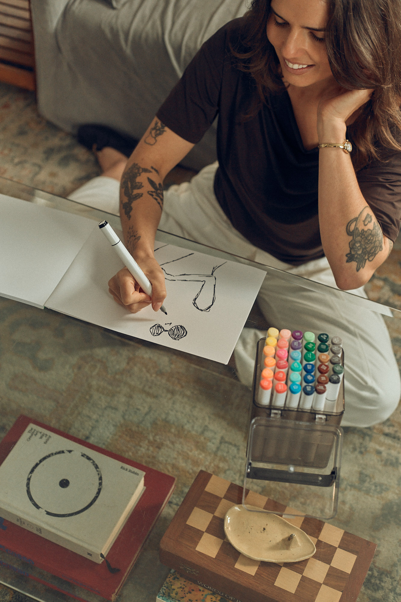Cassidy Jackson sketching