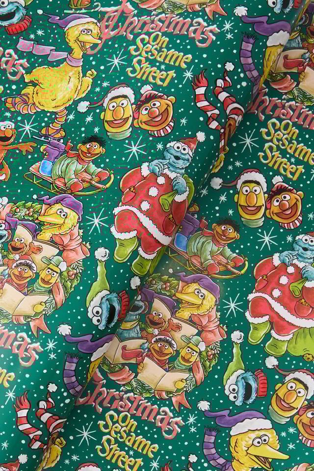 Sesame Street Wrapping Paper Roll