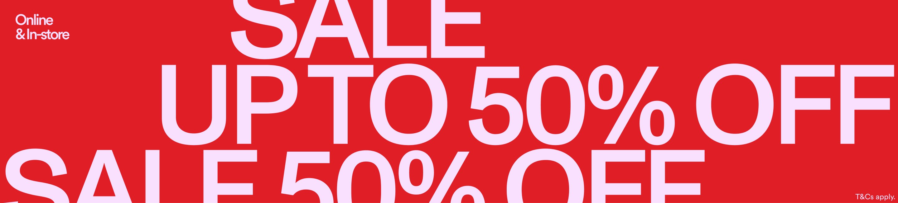 Sale up to 50% off. Shop now.