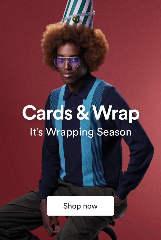 Christmas Cards & Wrap. Shop Now.