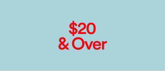 Over $20. Shop Now.