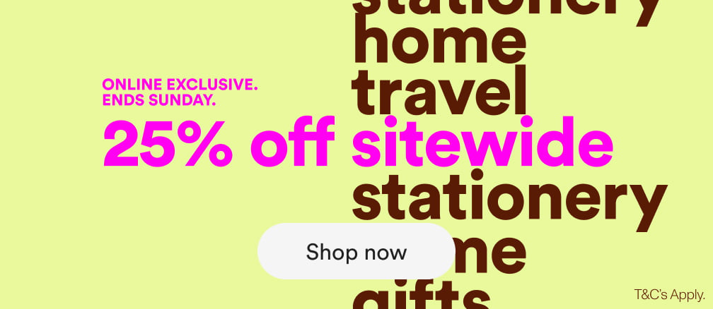 25% Off Sitewide