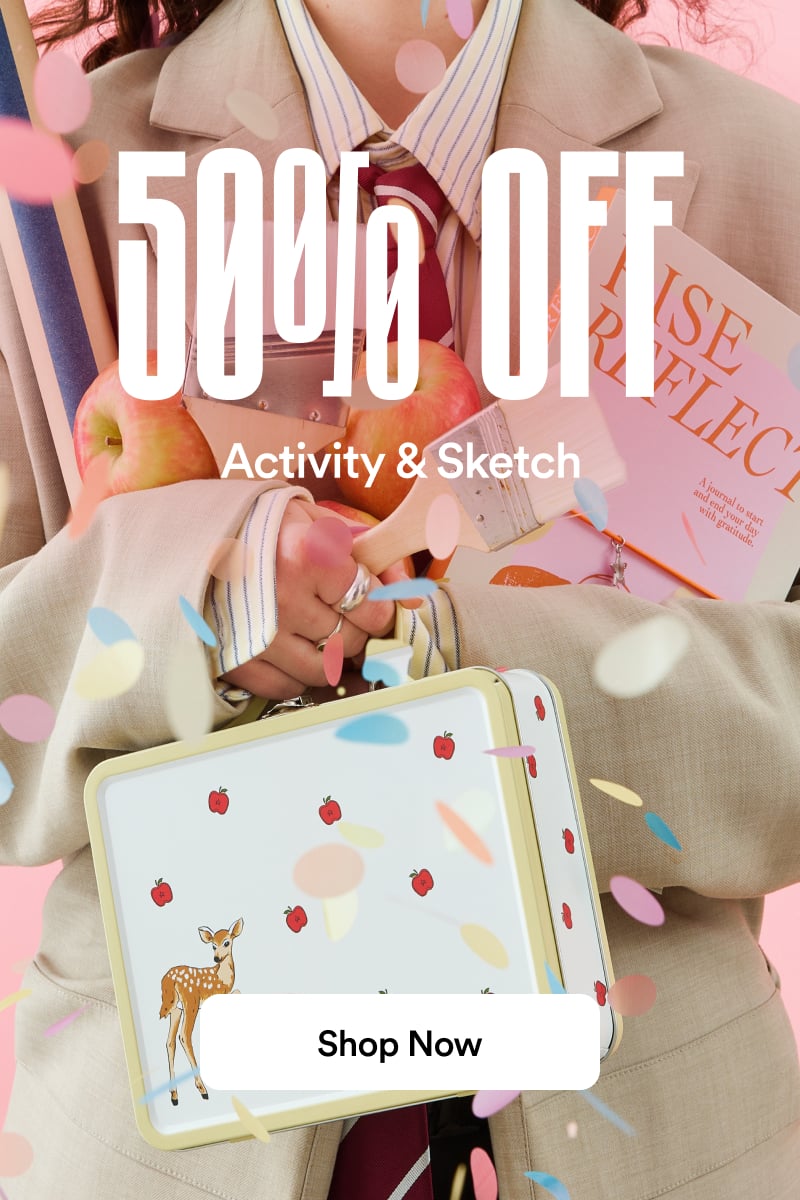 50% Off Activity & Sketch. Shop Now.