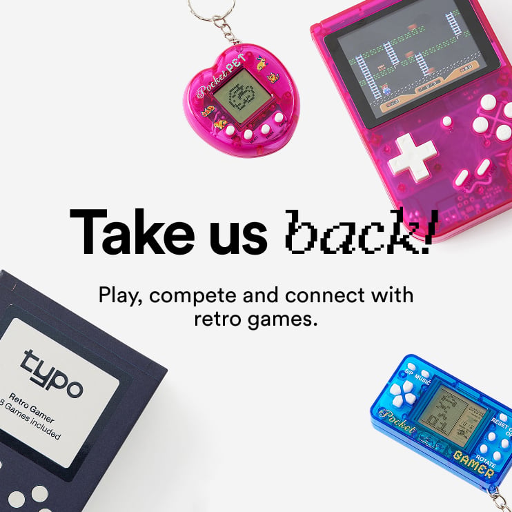 Take us back. Play, compete and connect with retro games
