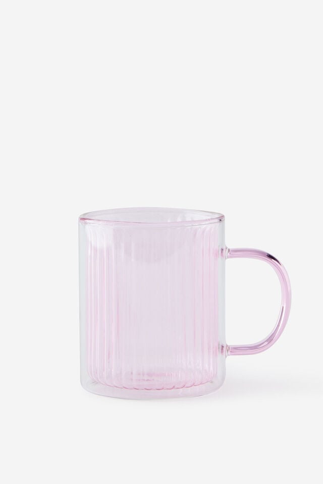 Double Walled Glass Mug