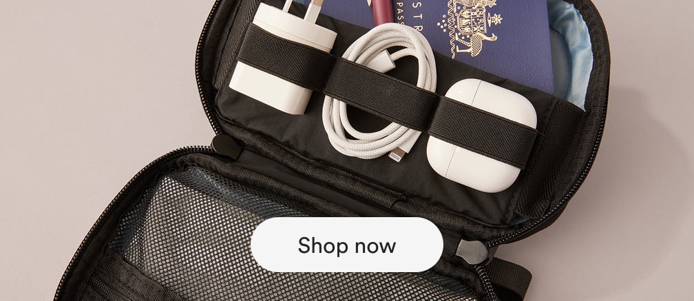Travel & Tech. Shop Now.