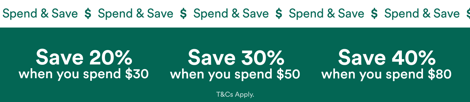 Spend & Save. Shop Now. Spend & Save. Shop Now.