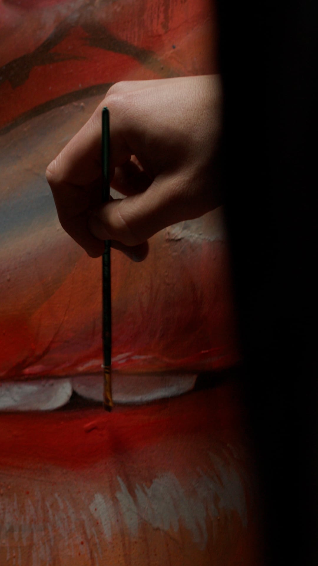 Paink painting detail