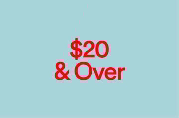 Over $20. Shop Now.