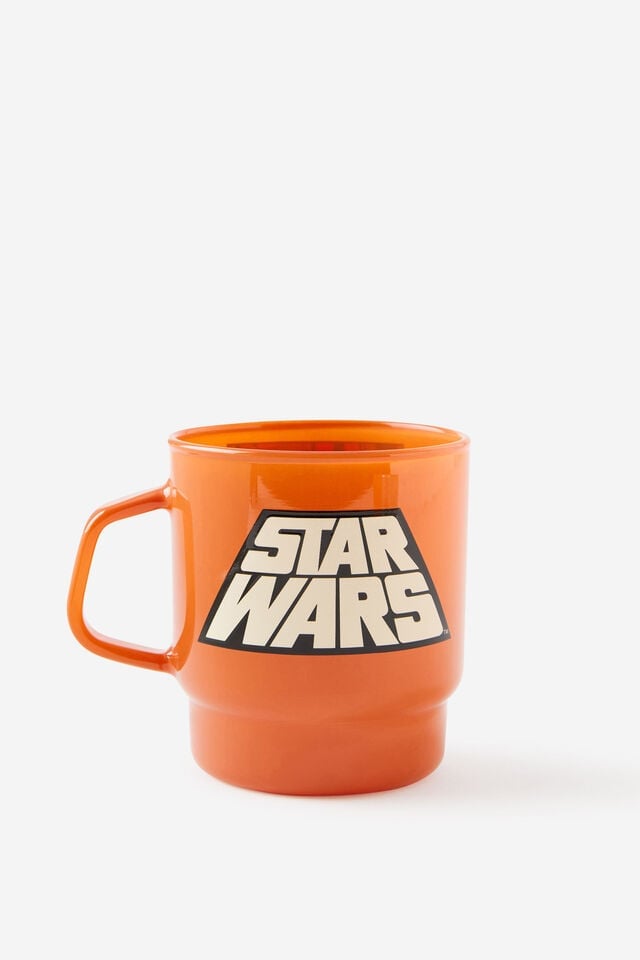Star Wars Retro Glass Mug